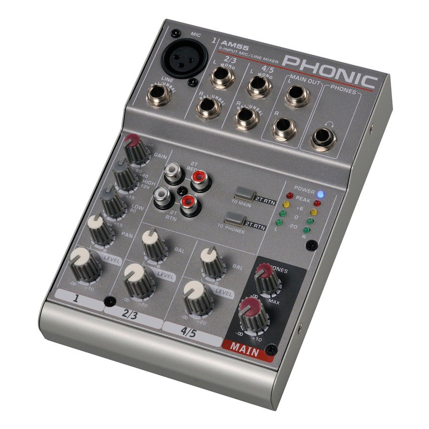 Phonic AM 55 Аналоговые микшеры